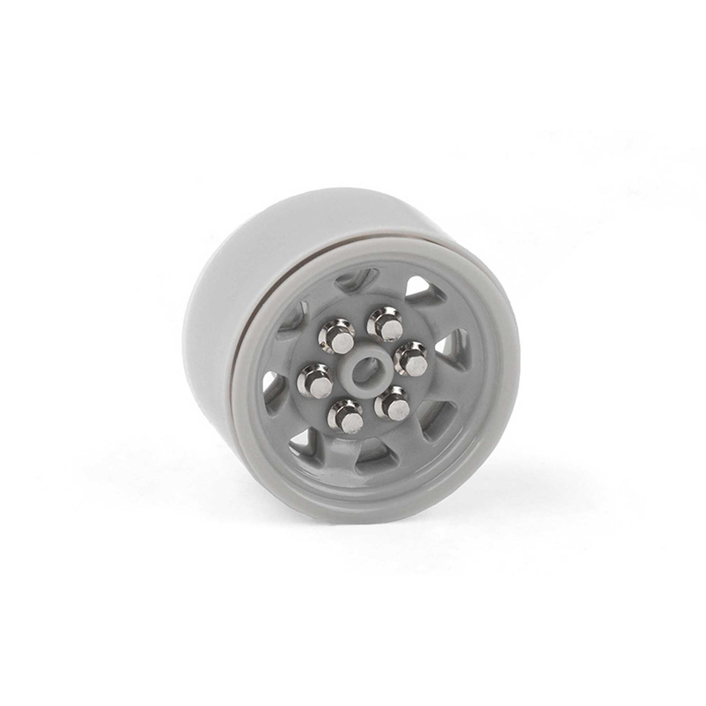 0.7" OEM Plastic Beadlock Wheels (Grey, 2 Pack) (RC4ZW0329)