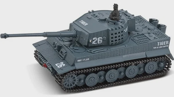 1/72 14-Channel Tiger RC Tank Ready to Run with Battery and Charger (Light Blue) (RCP2117-4)