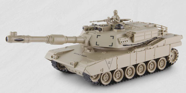 1/28 Abrams RC Battle Tank and Bunker Accessory Ready to Run with Battery and Charger (RCP99863)