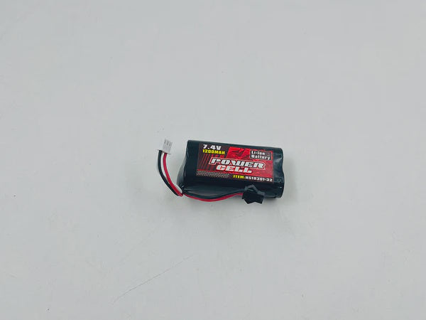 1200mAh 7.4V Li-ion Battery Pack for 1/18 Radd (RCPR1832)