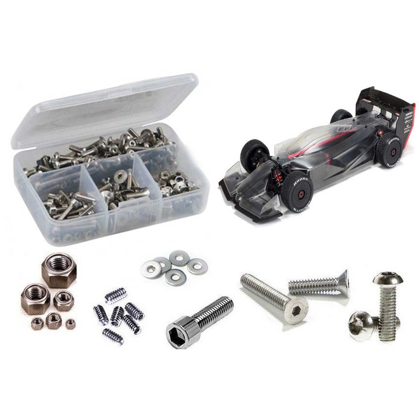 Stainless Steel Screw Kit for 1/7 Arrma Limitless (RCZARA021)