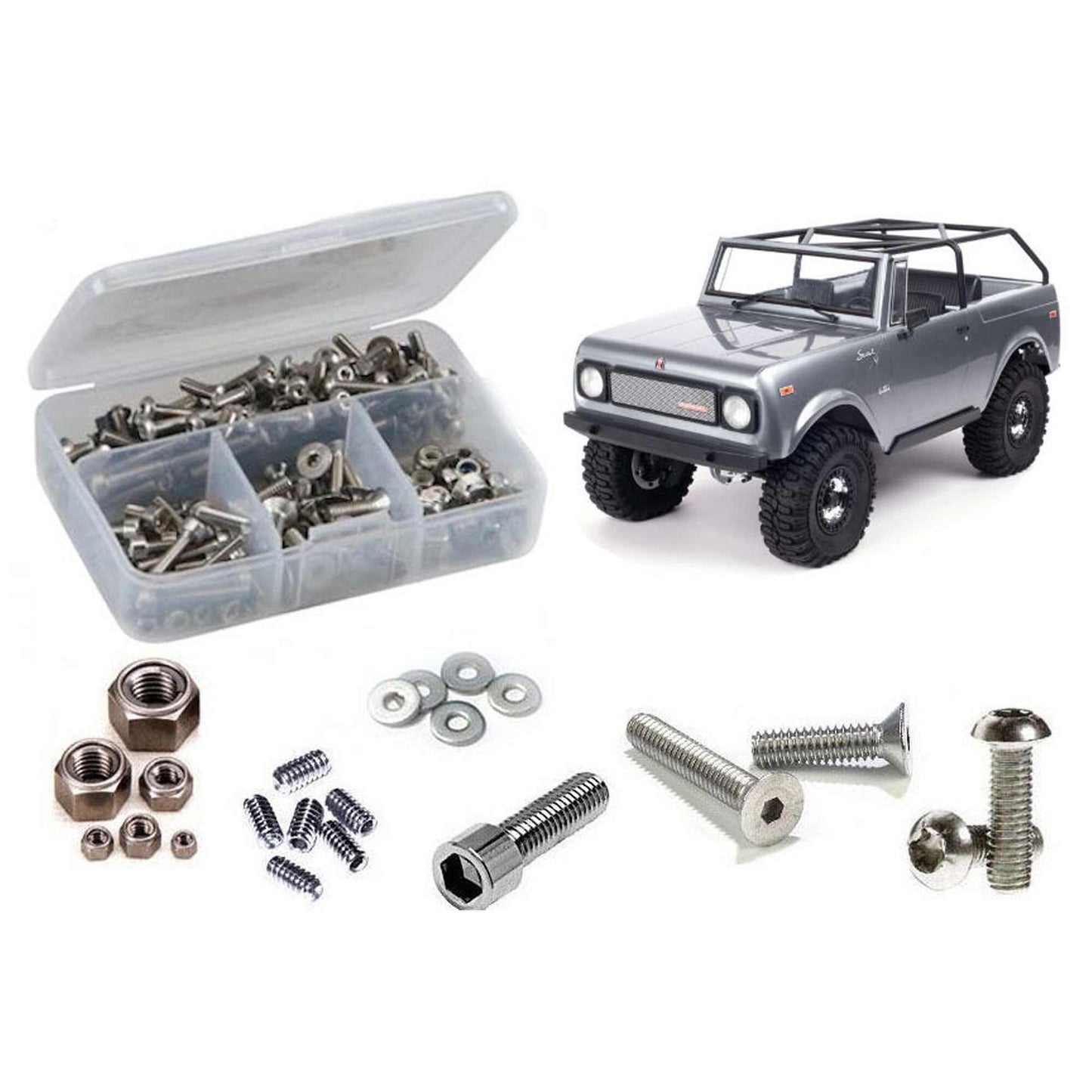 Redcat Racing Gen 9 Scout 800A Stainless Steel Screw Kit (RCZRER079)