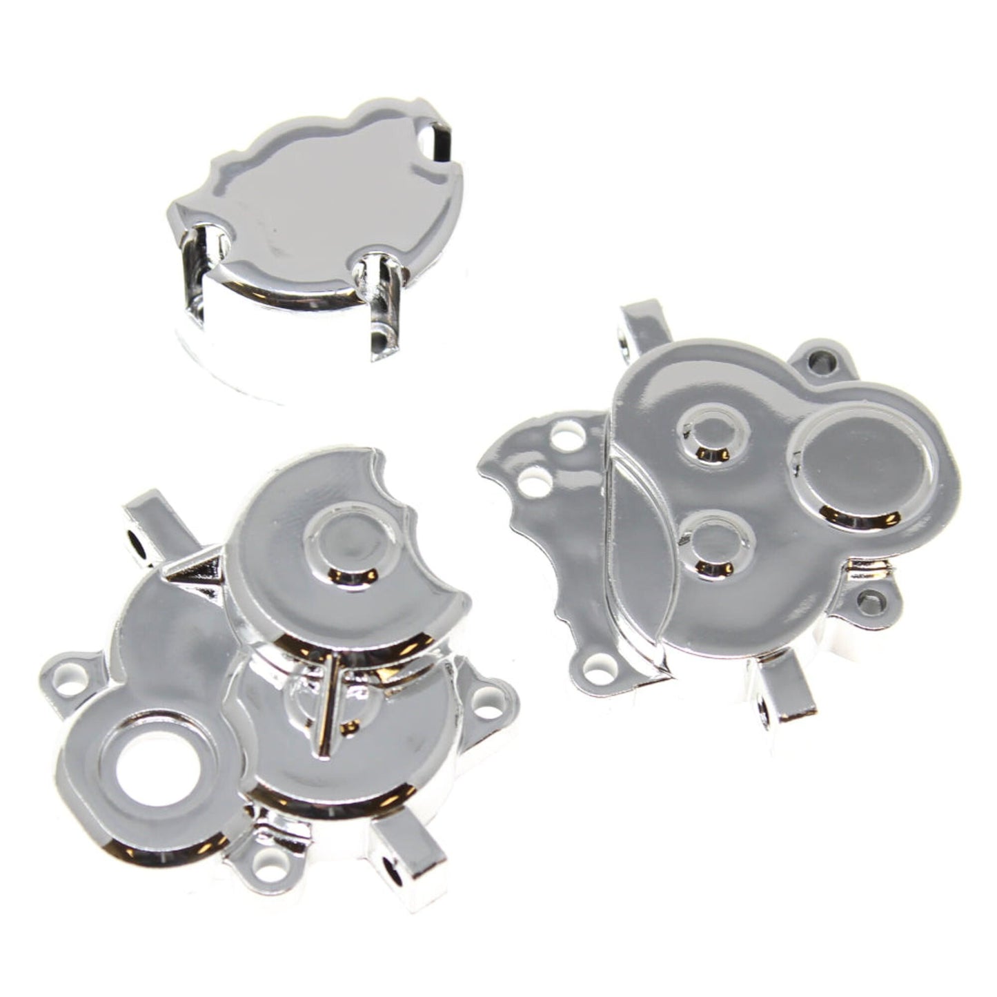 Chrome Gearbox Housing for RC Vehicles (RER15551)