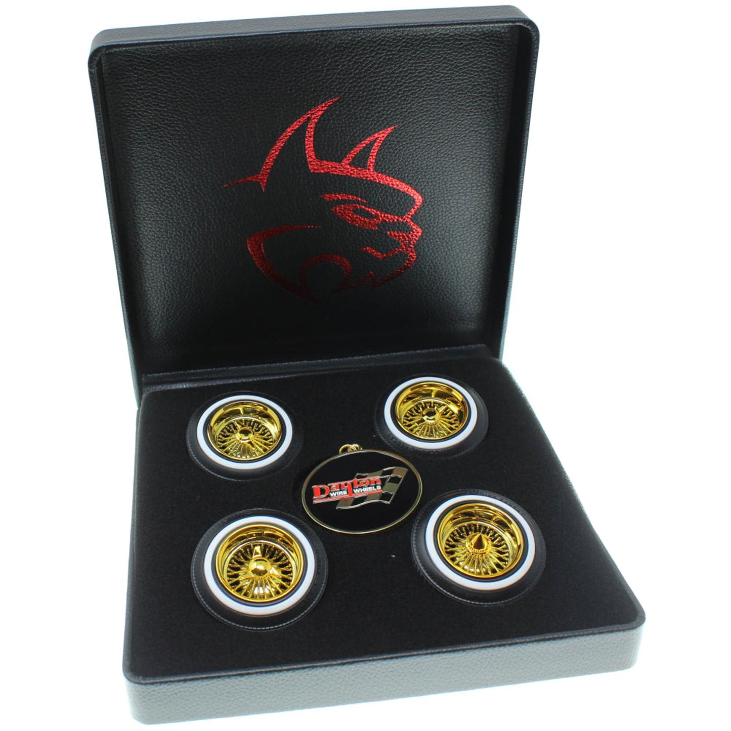 Dayton Wire Wheel Set Gold (4) (RER17089)