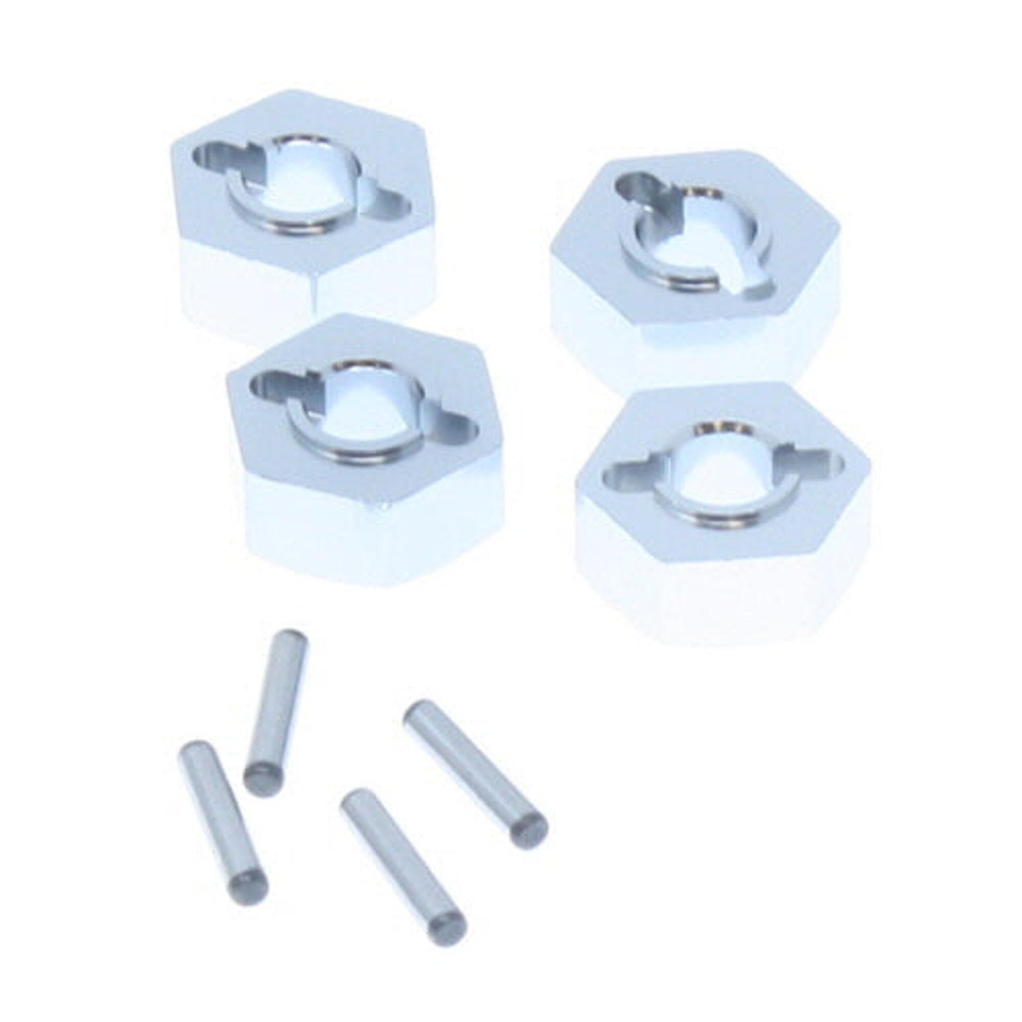 Aluminum Wheel Hex & Pin Set (4) (RER180016S)