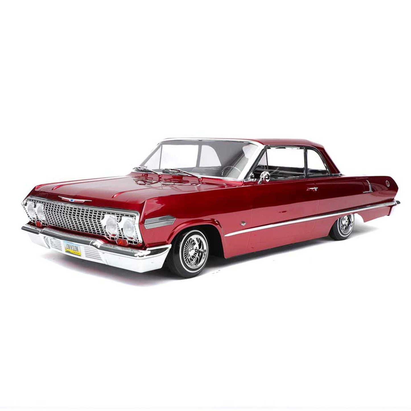 1/10 SixtyThree Chevy Impala SS 2WD Hopping Lowrider Ready to Run with Battery and Charger (Red) (RER33481)