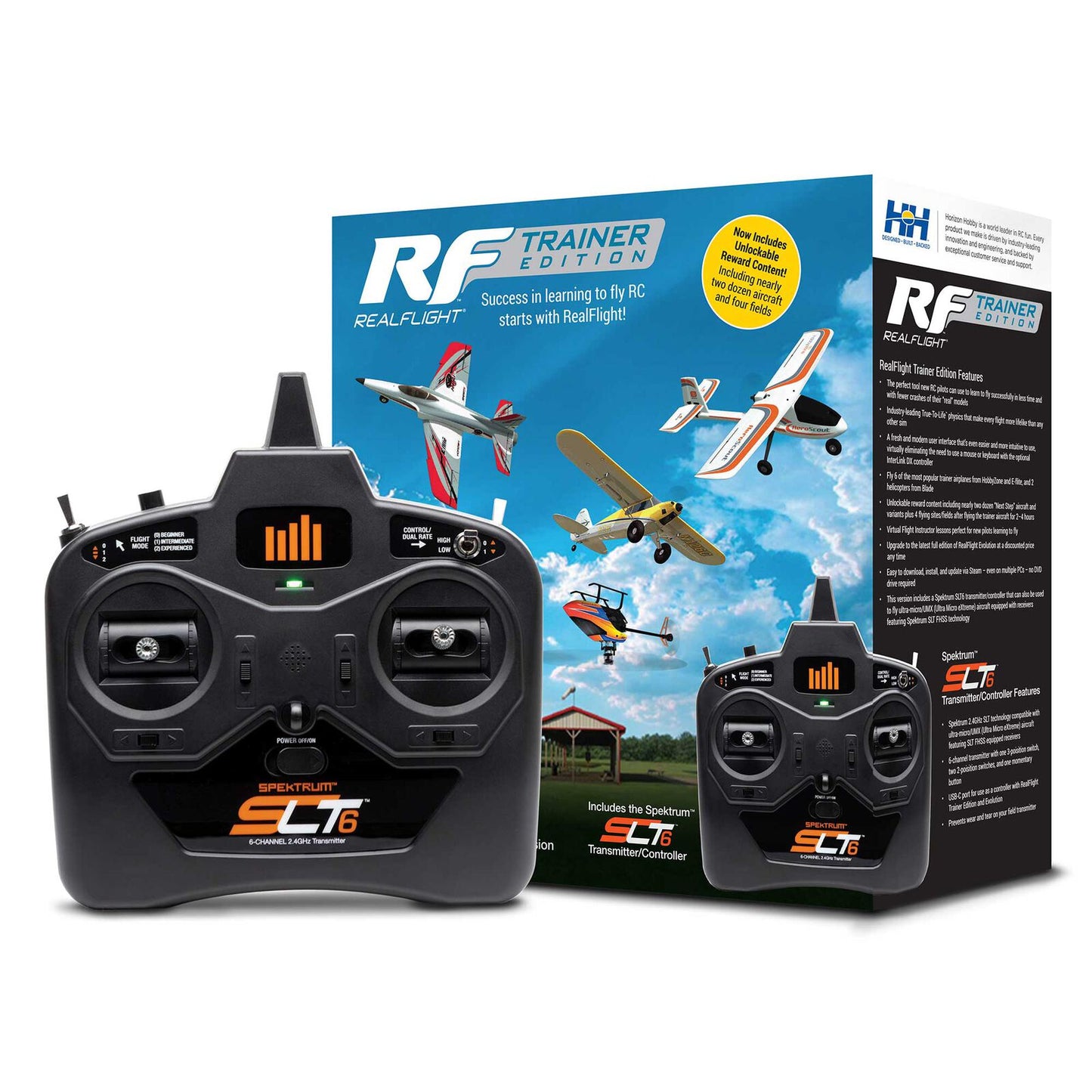 RealFlight Trainer Edition RC Flight Simulator with SLT6 Transmitter (RFL-1211)