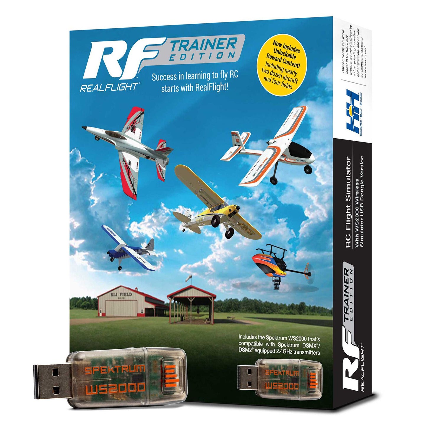 RealFlight Trainer Edition RC Flight Simulator with WS2000 Wireless USB Dongle (RFL-1212)