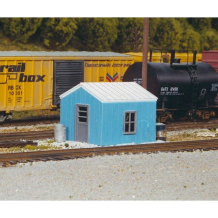 HO Scale Railroad Yard Office Building Kit (RIX5410005)