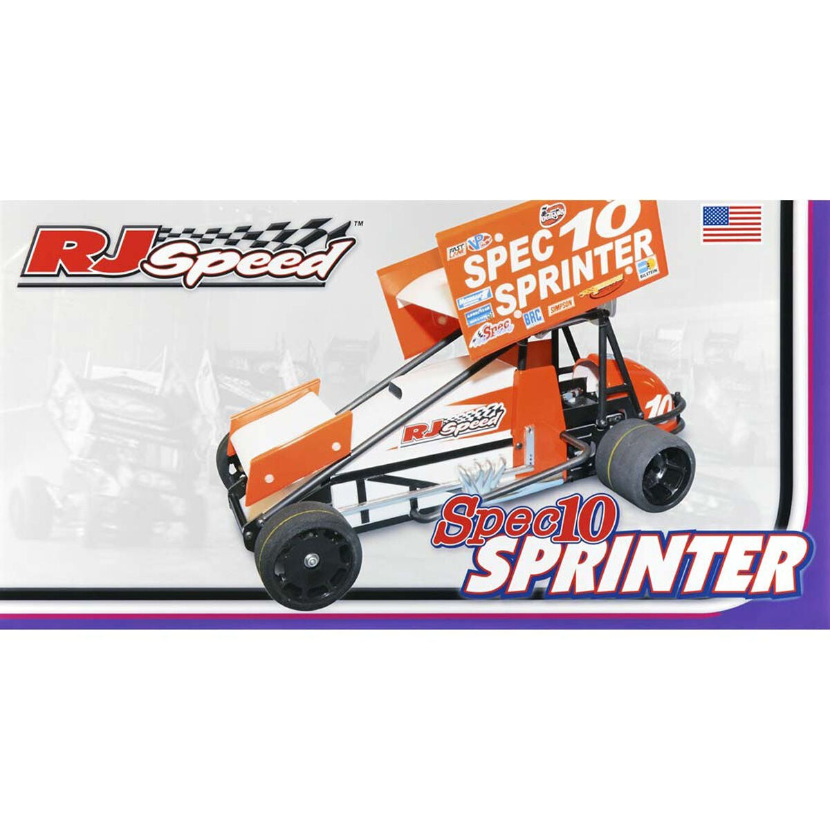 1/10 Electric Spec10 Sprinter 2WD Sprint Car Kit (RJS2033)