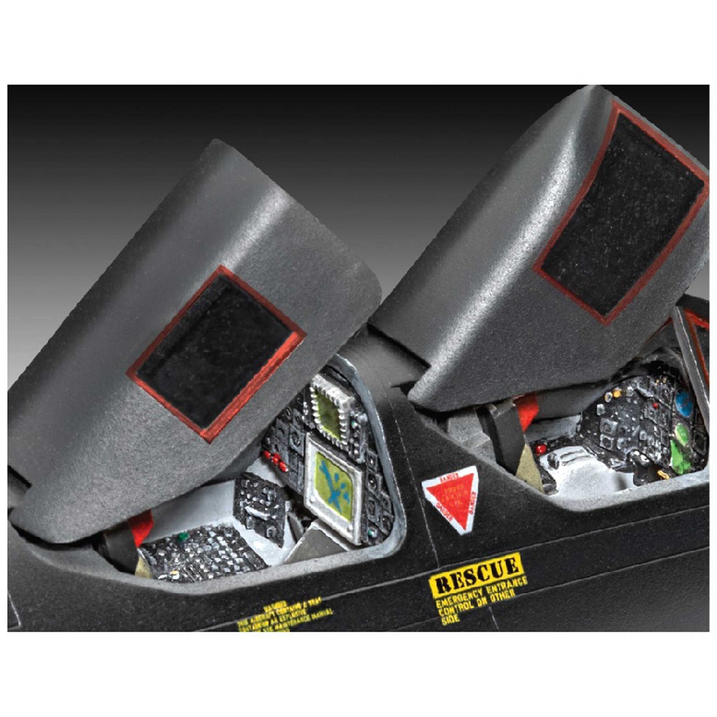 1/48 SR71A Blackbird Stealth Jet Plastic Model Kit (RMX855720)_3