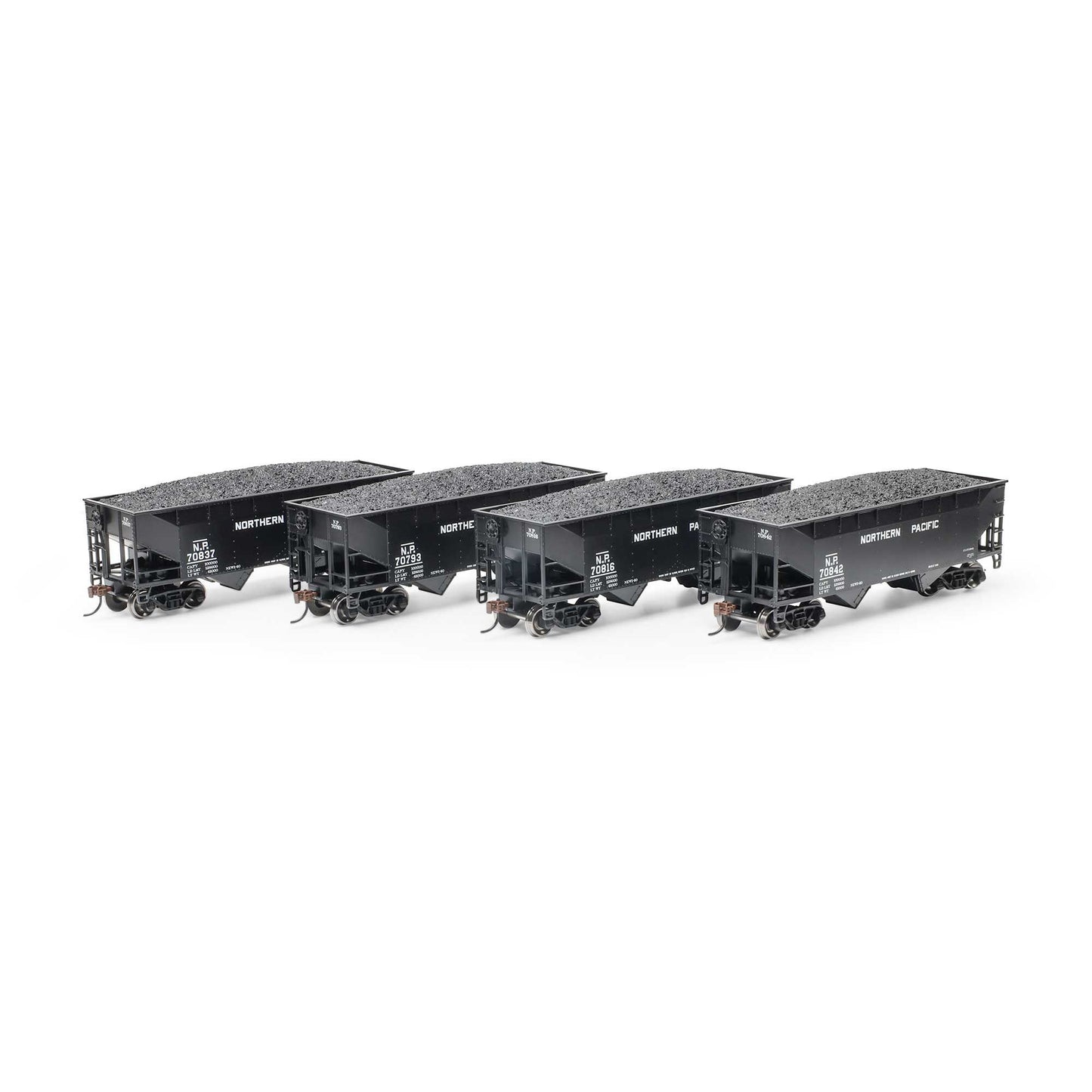 HO 34' 2-Bay Offset Hopper with Coal Load (RND-1026)
