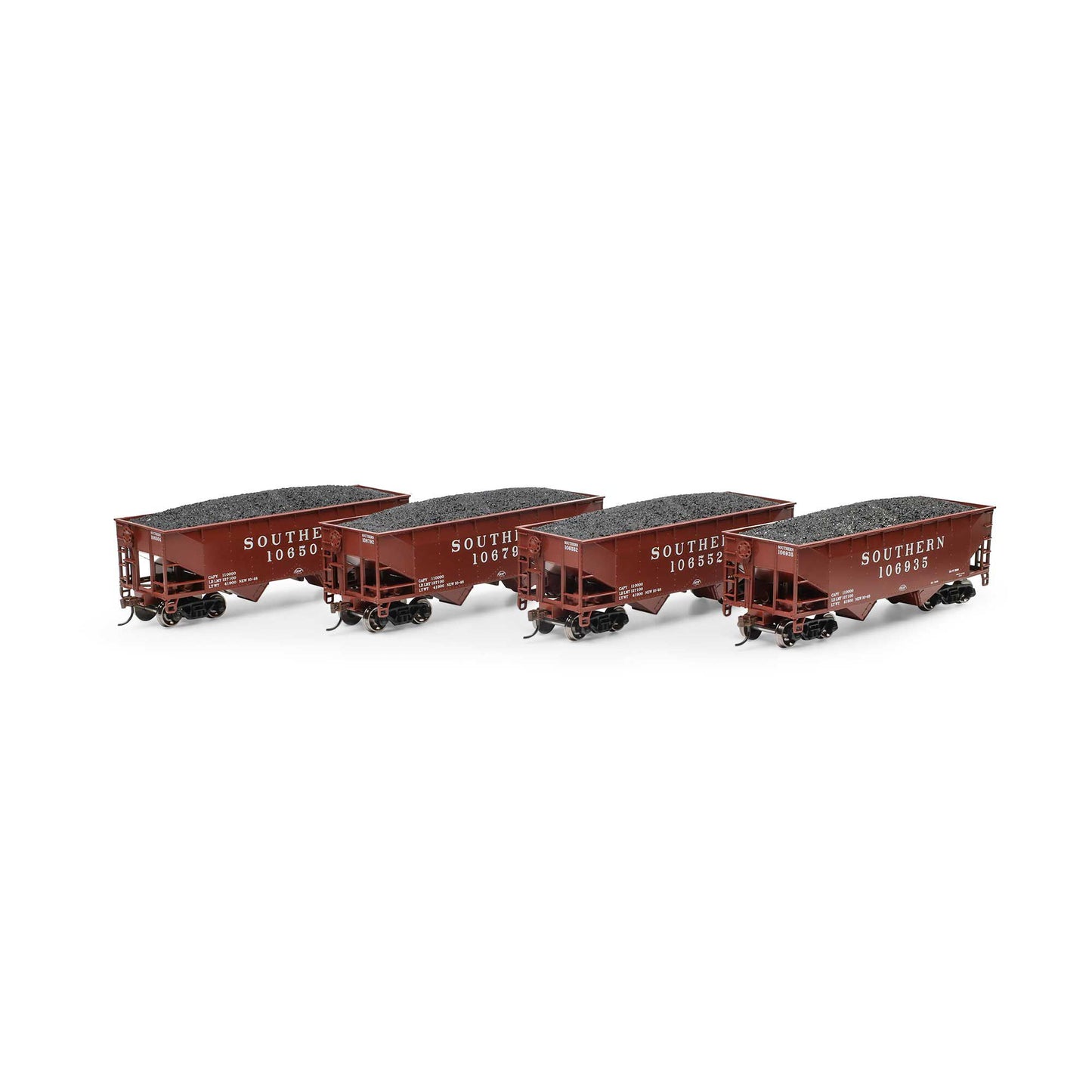 HO 34' 2-Bay Offset Hopper with Coal Load (RND-1047)