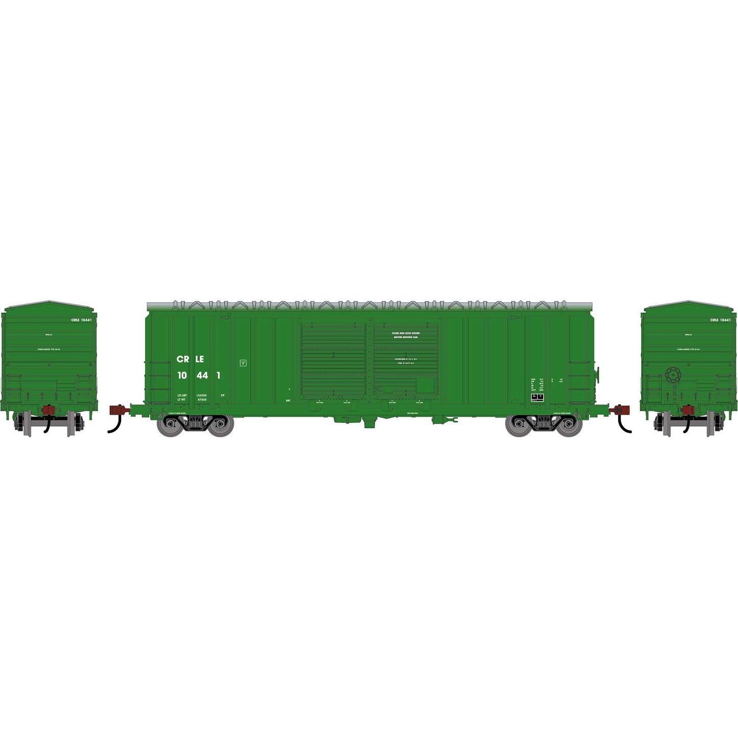 HO 50' FMC 5283 Double Door Box Car CRLE #10441 (RND-1370)