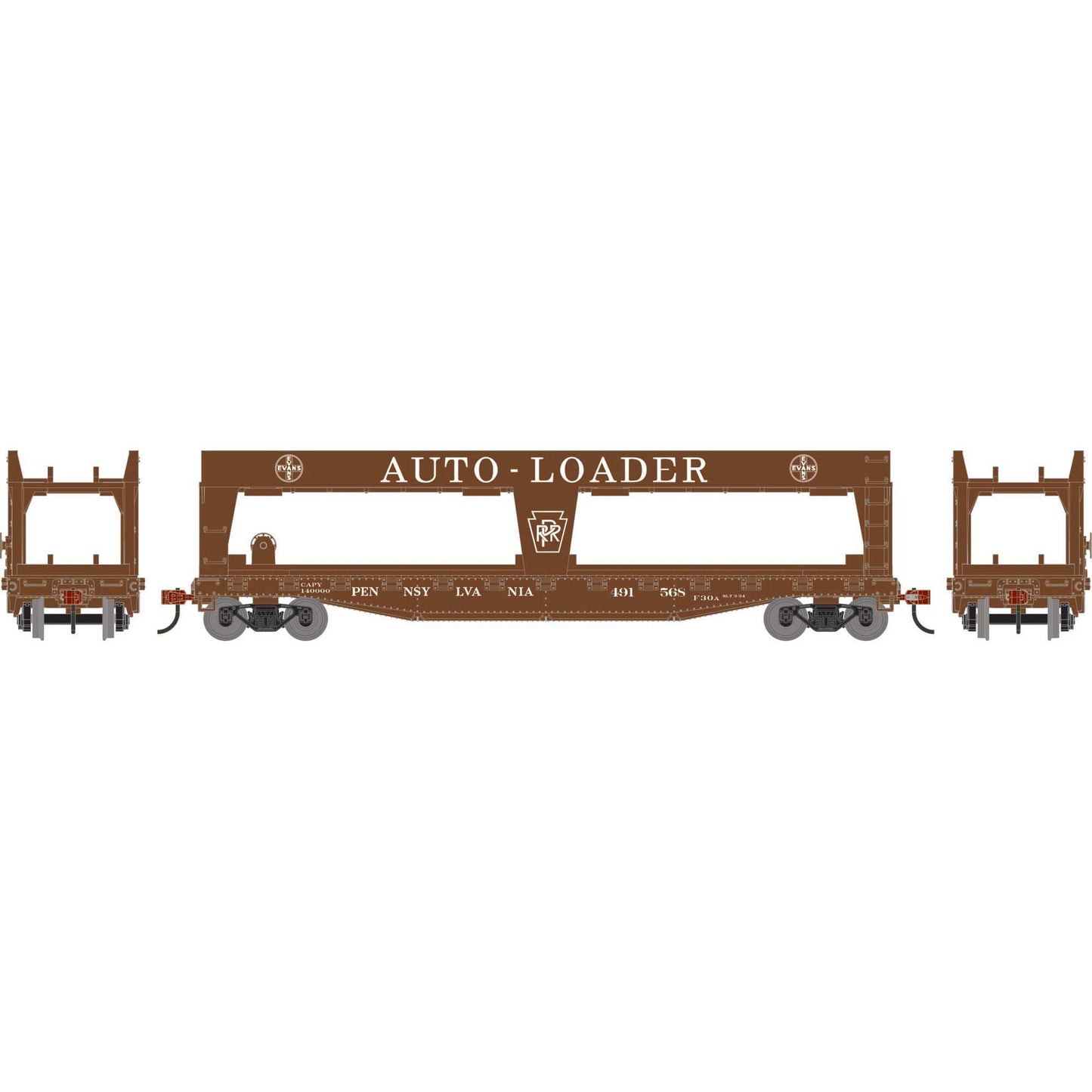 HO 50' Auto-Loader PRR #491568 (RND-1997)