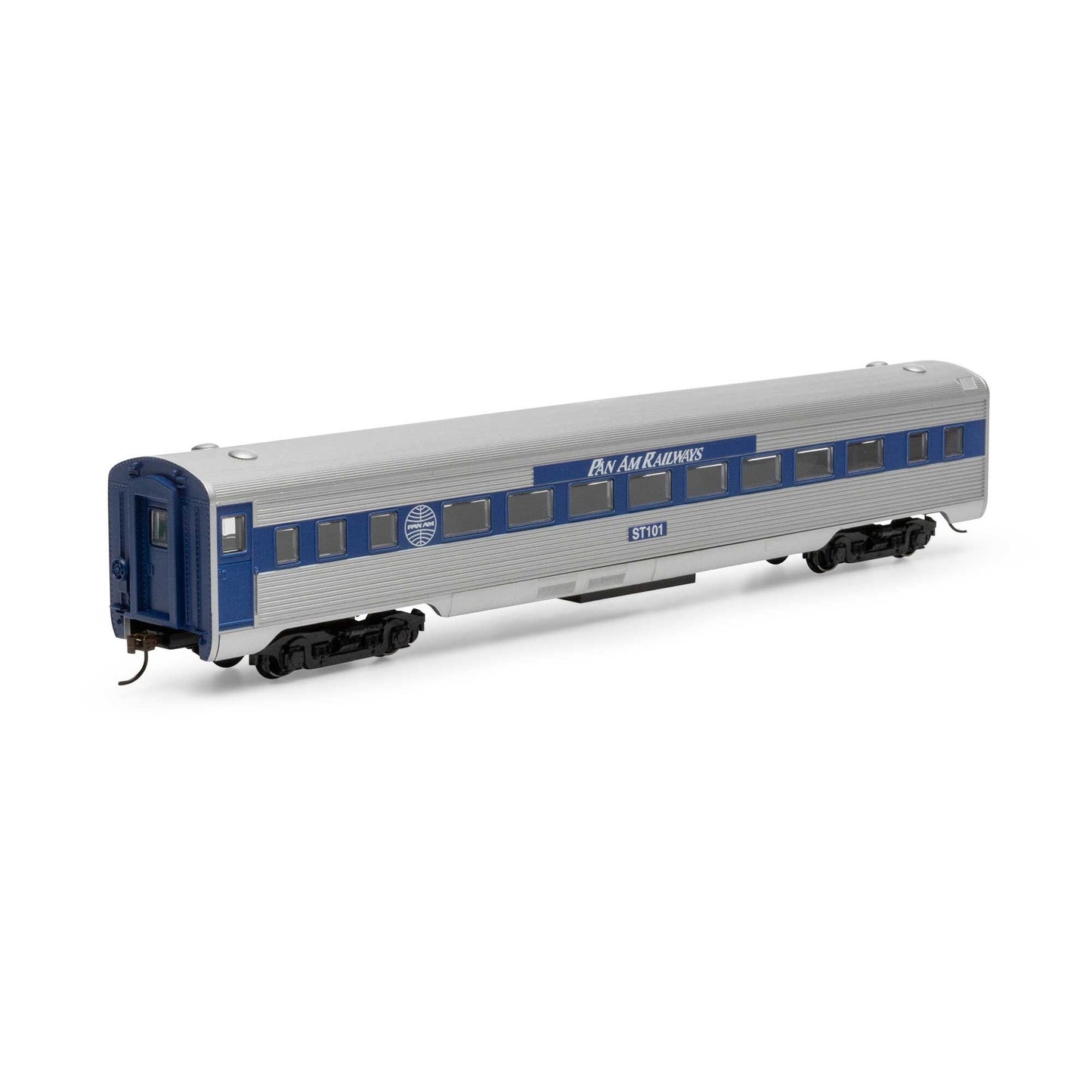 HO Streamline Passenger Car Pan Am #101 Plastic Model (RND79128)