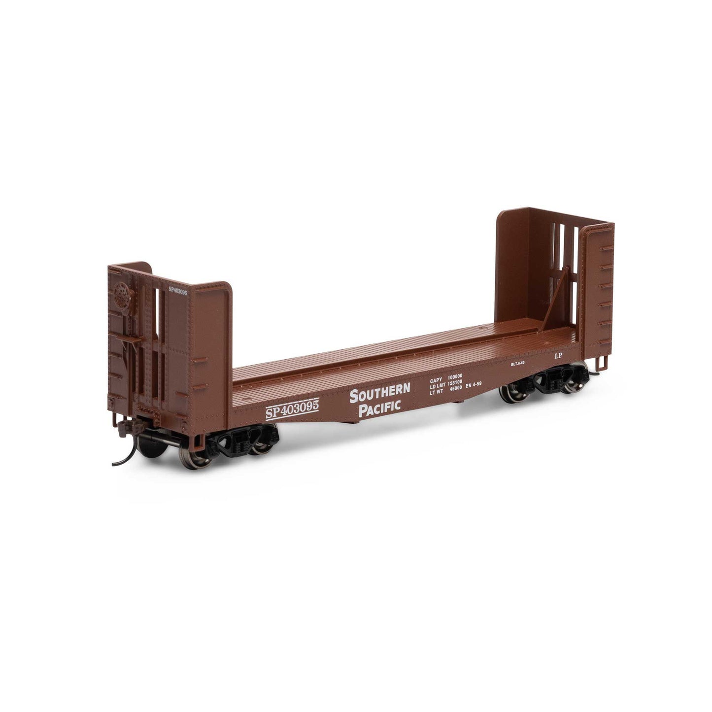 HO 40' Pulpwood Flatcar Southern Pacific #403095 (RND91316)