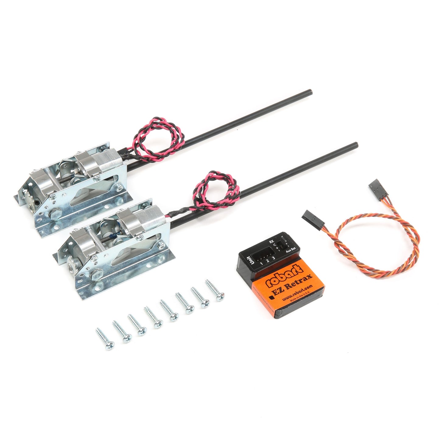 100 Degree Rotating Main Electric Retracts for Model Aircraft (ROB615E)
