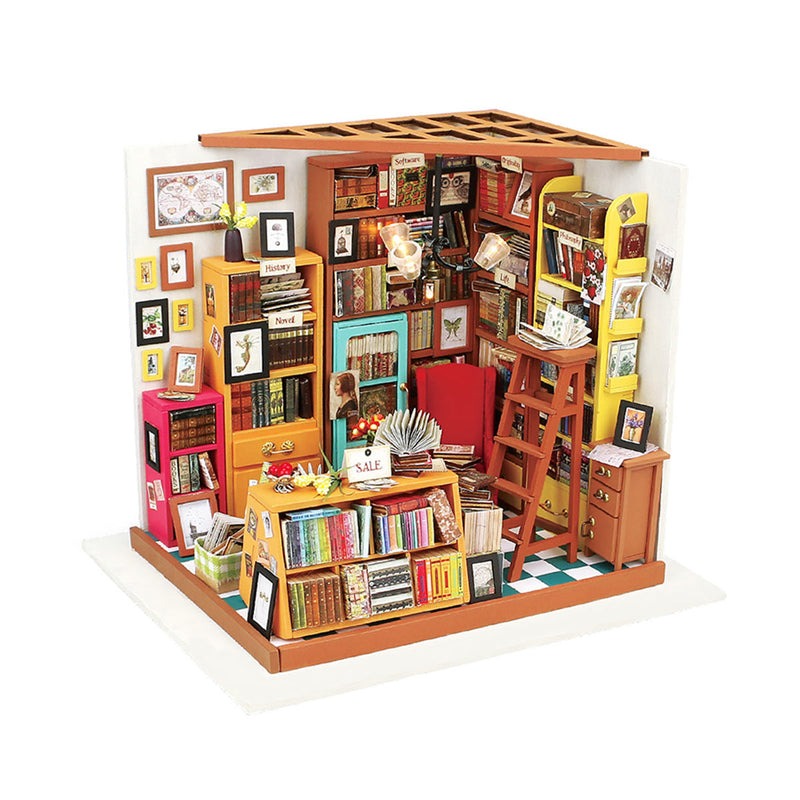 Sam's Study Library Miniature Wooden Model Kit (ROEDG102)