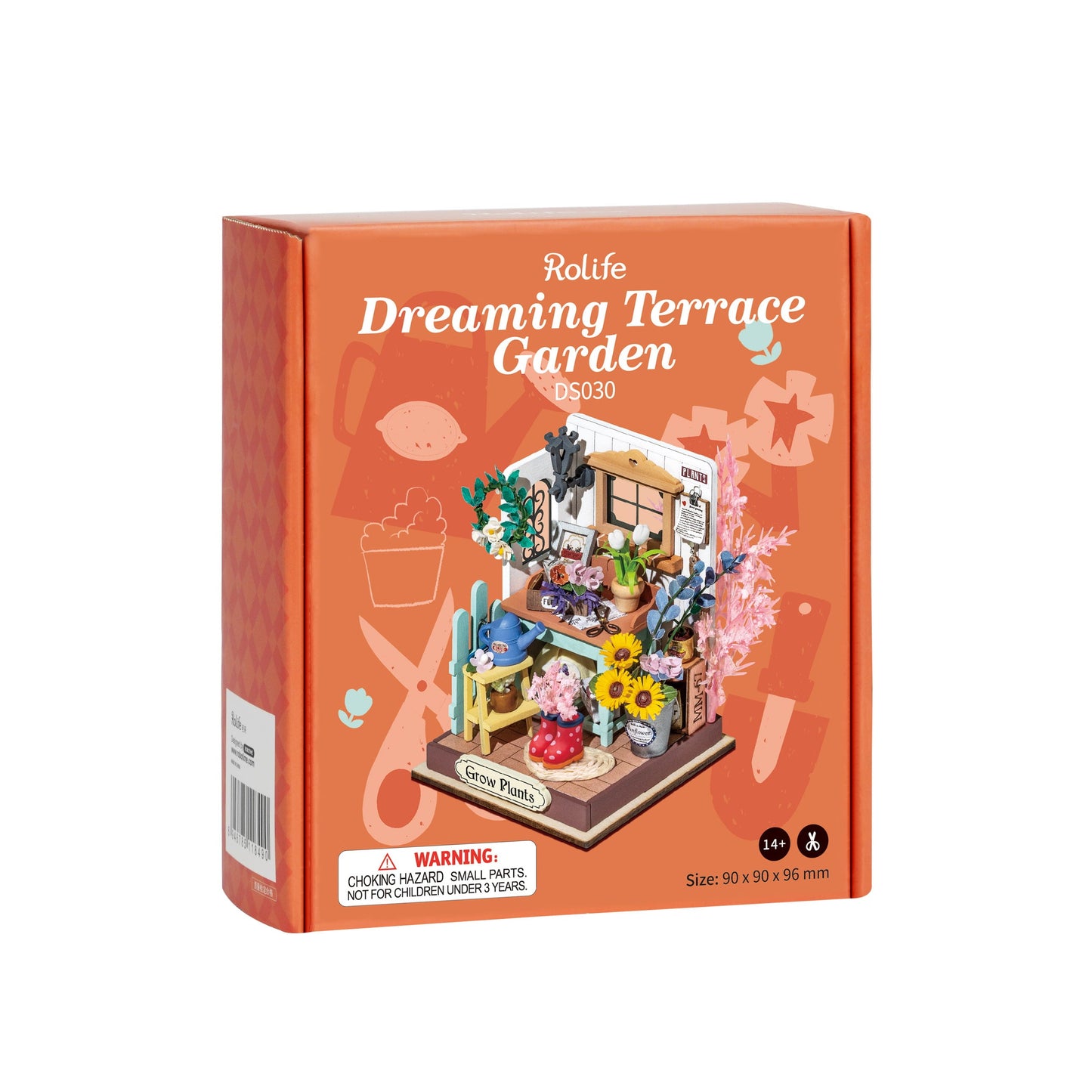 Dreaming Terrace Garden Miniature Wooden Model Kit (ROEDS030)