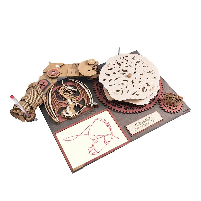 Da Vinci's Drawing Machines The Slayer Working Wooden Model Kit (ROESD002)