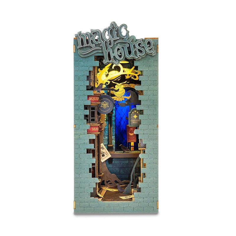 Magic House Book Nook Wooden Model Kit (ROETGB03)