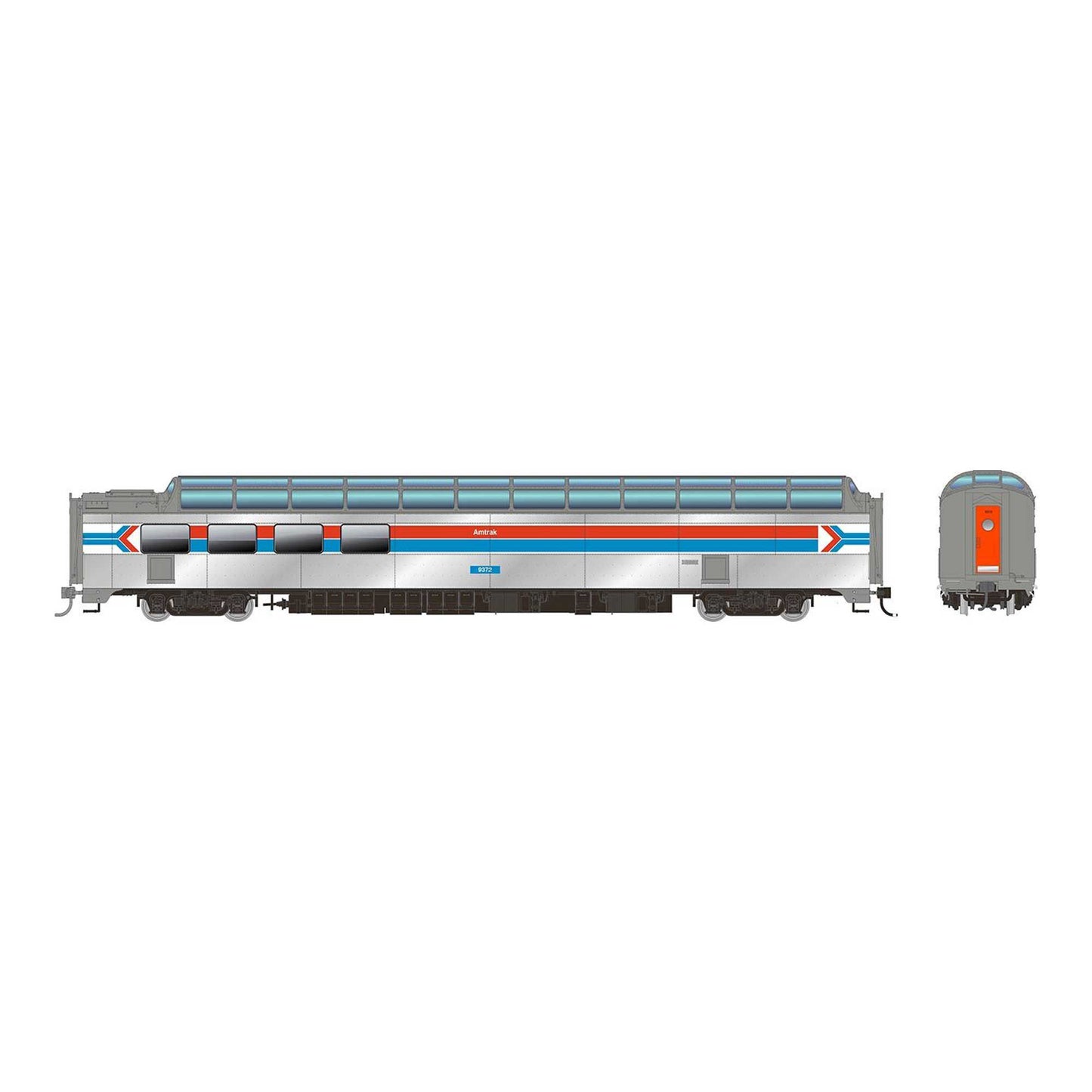 HO SP Dome-Lounge Amtrak Phase 1 #9371 (RPI175011)