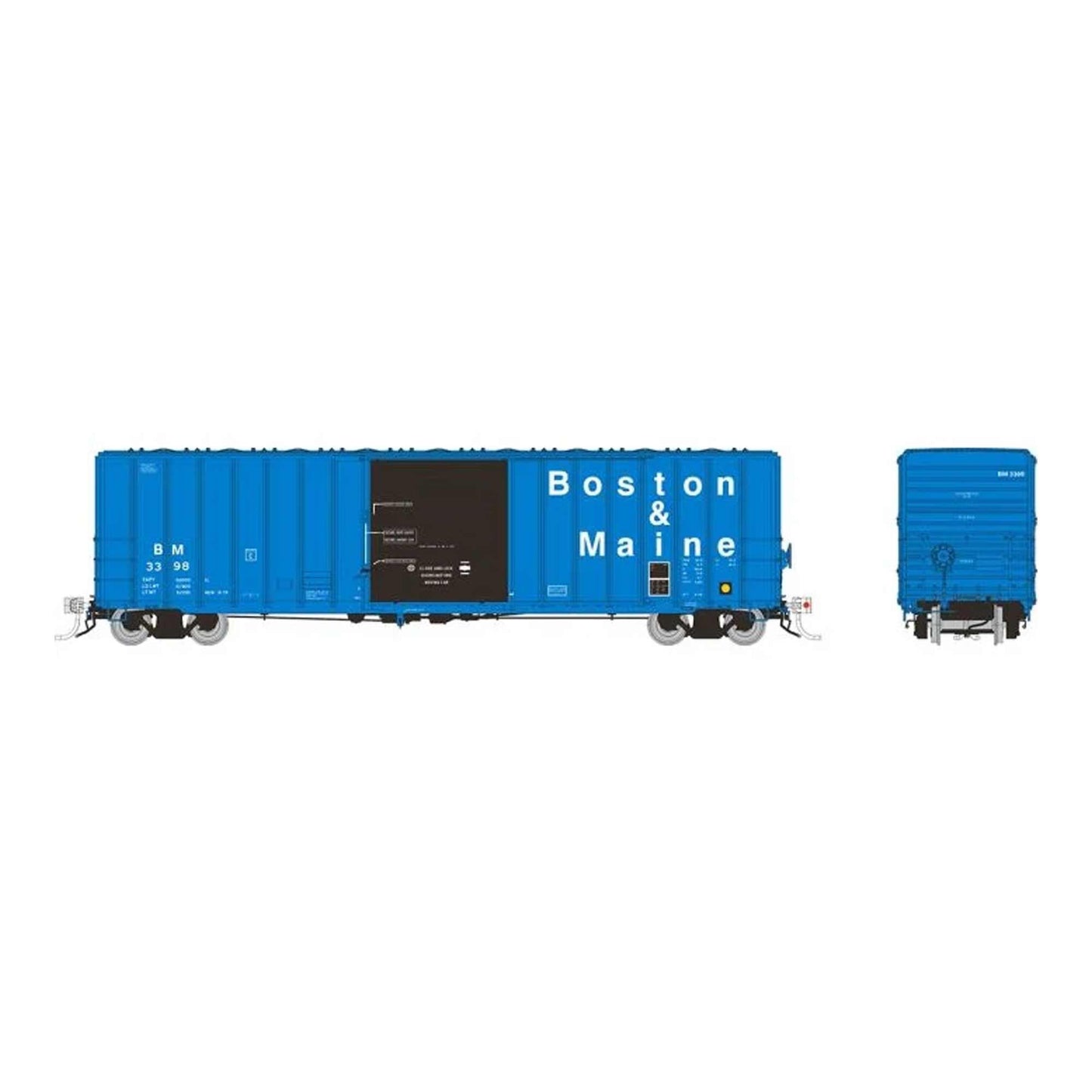 HO PC&F 5241cuft Boxcar B&M - As-Delivered 6-Pack (RPI198001)