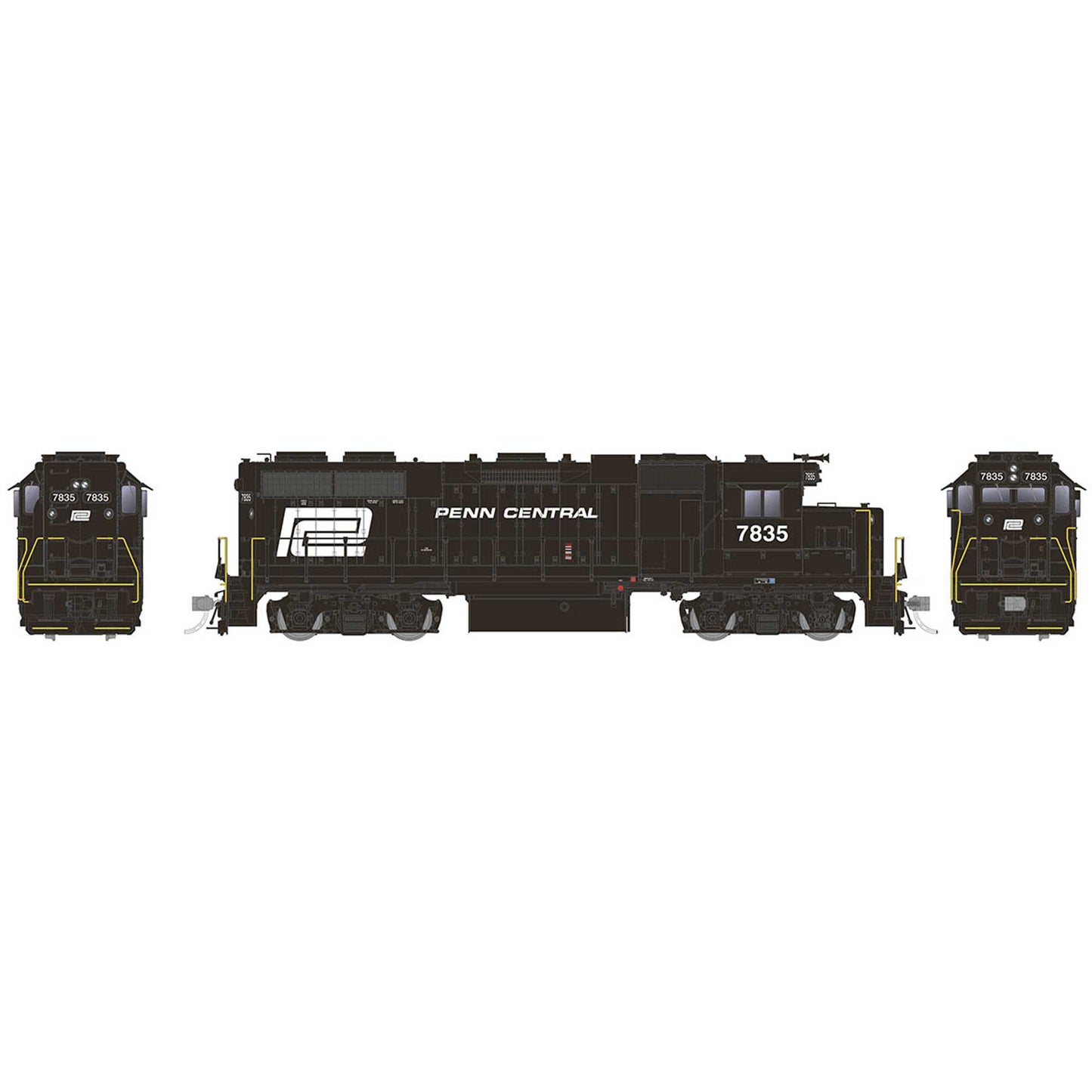 HO EMD GP38 Locomotive with DCC & Sound PC #7848 (RPI38523)