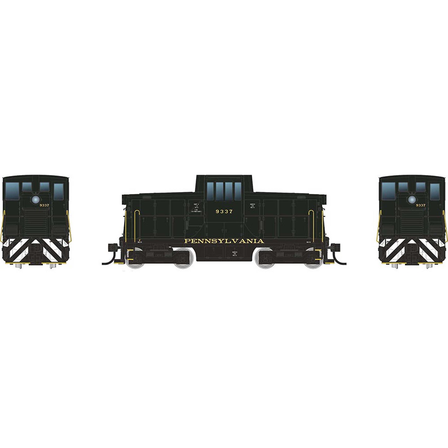 HO GE 44 Tonner Switcher Locomotive with DCC and Sound (RPI48521)