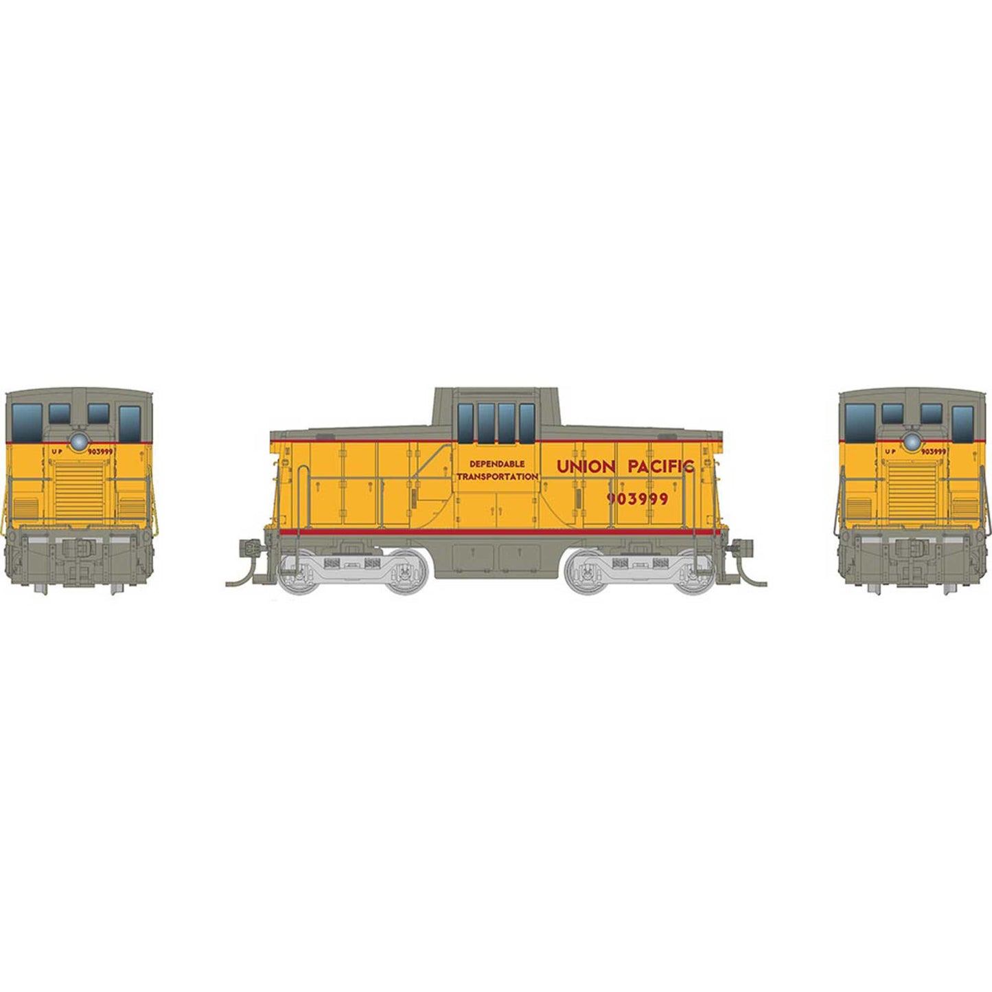 HO GE 44 Tonner Switcher Locomotive with DCC & Sound (RPI48530)