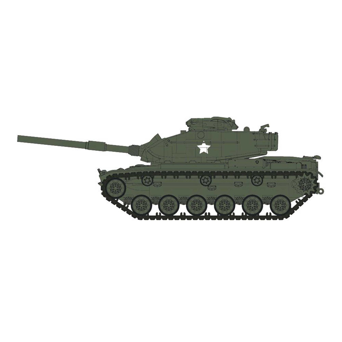 HO M60A1 Tank Model (RPI804001)