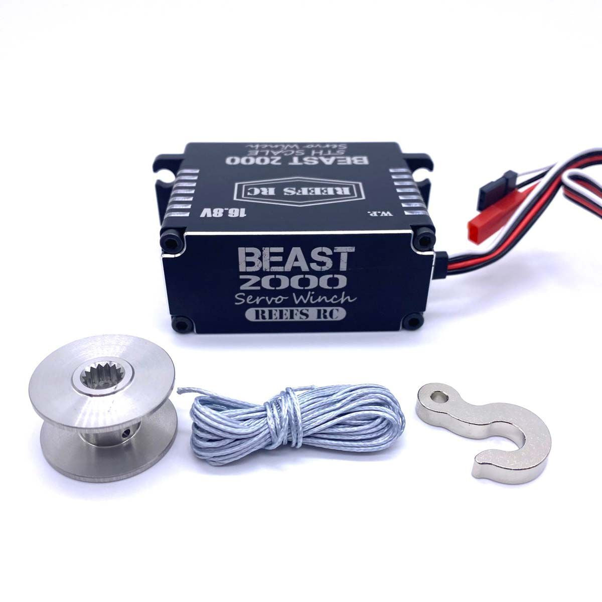 Beast 2000 1/5 Scale Digital Metal Gear Waterproof Winch Servo (SEHREEFS117)