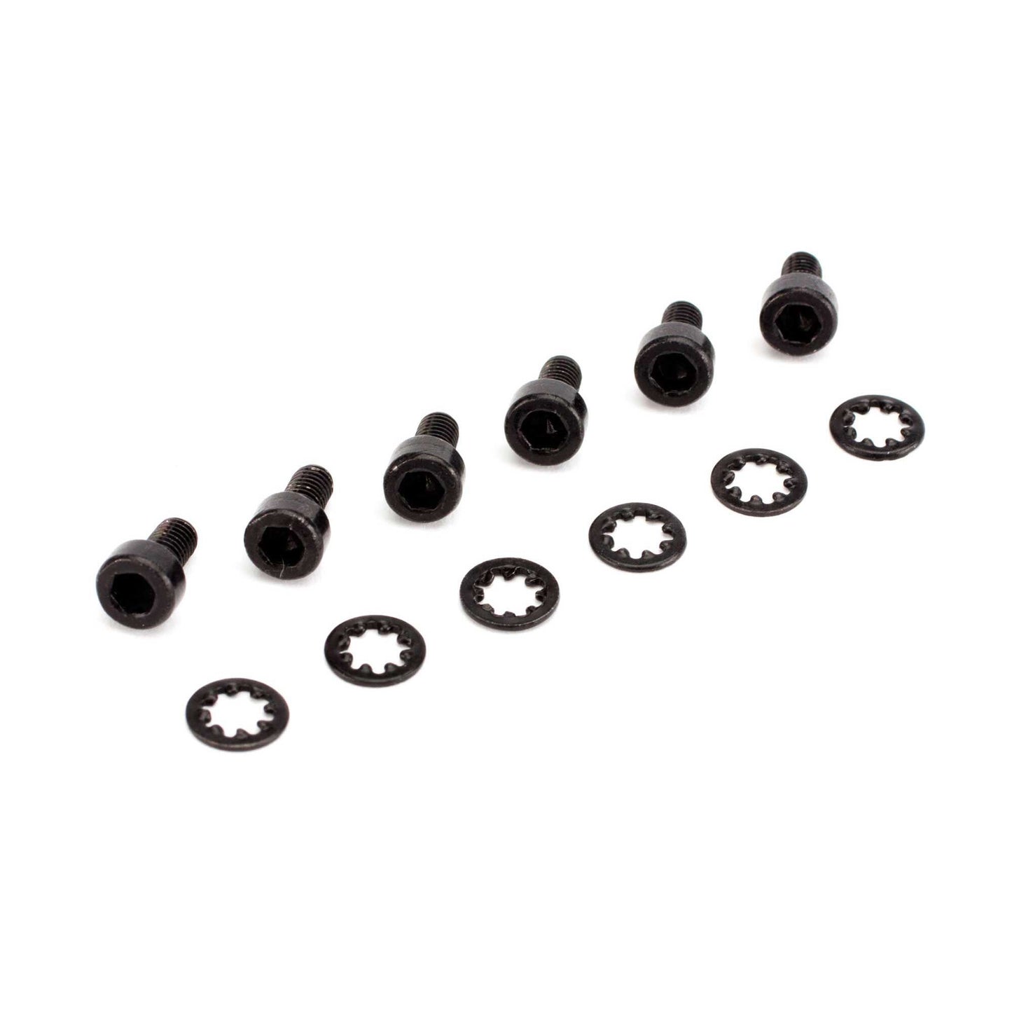 Socket Head Metal Gear Servo Screws and Washers Set of Six (SPMA4043)