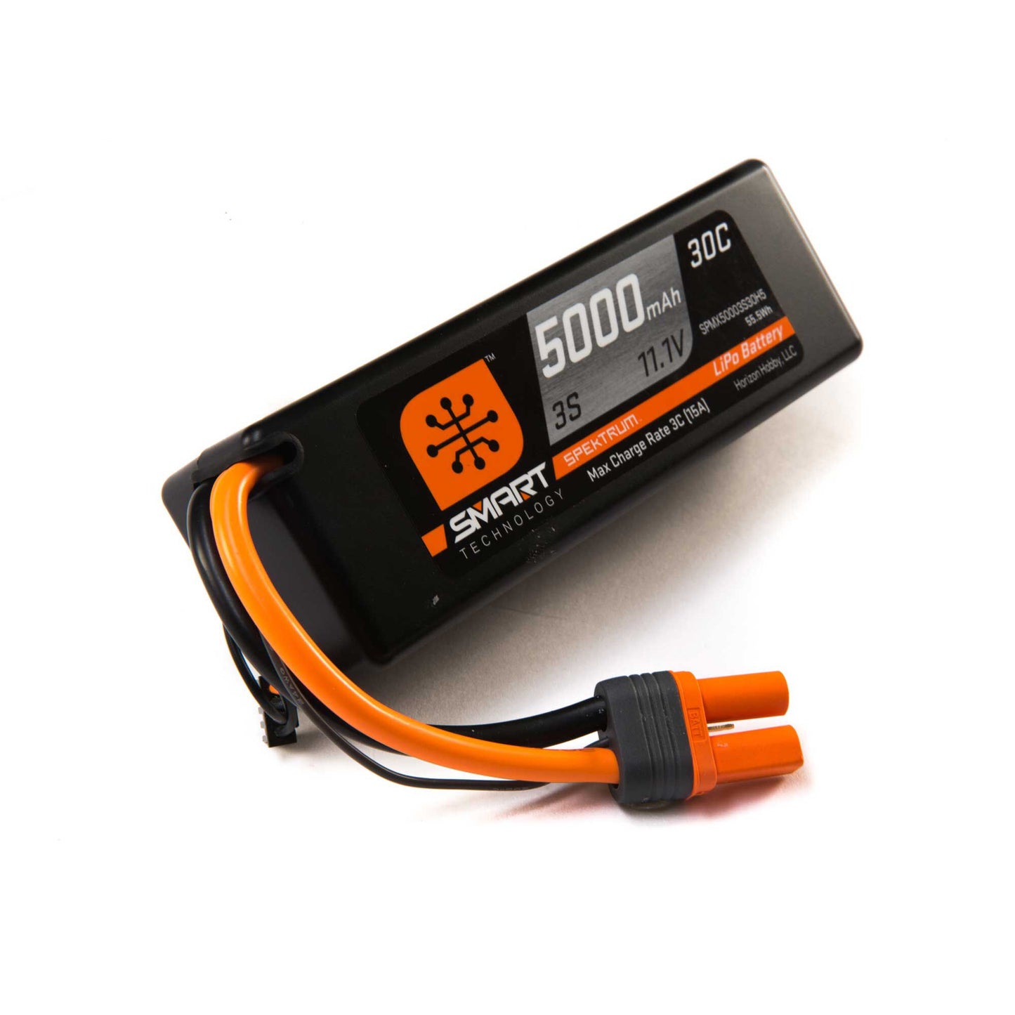 5000mah 11.1V 30C 3S Smart LiPo Battery Pack with IC5 Plug (SPMX50003S30H5)_1