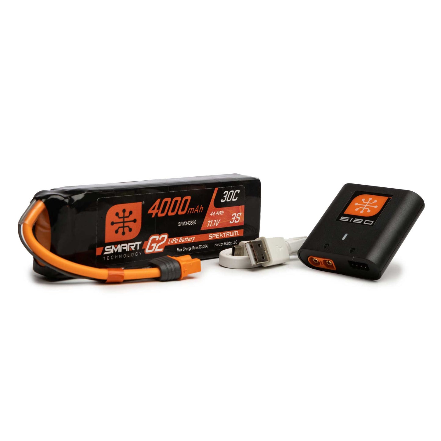 Smart G2 3S 4000mAh LiPo and S120 Charger Powerstage Bundle (SPMXPSA300)_1