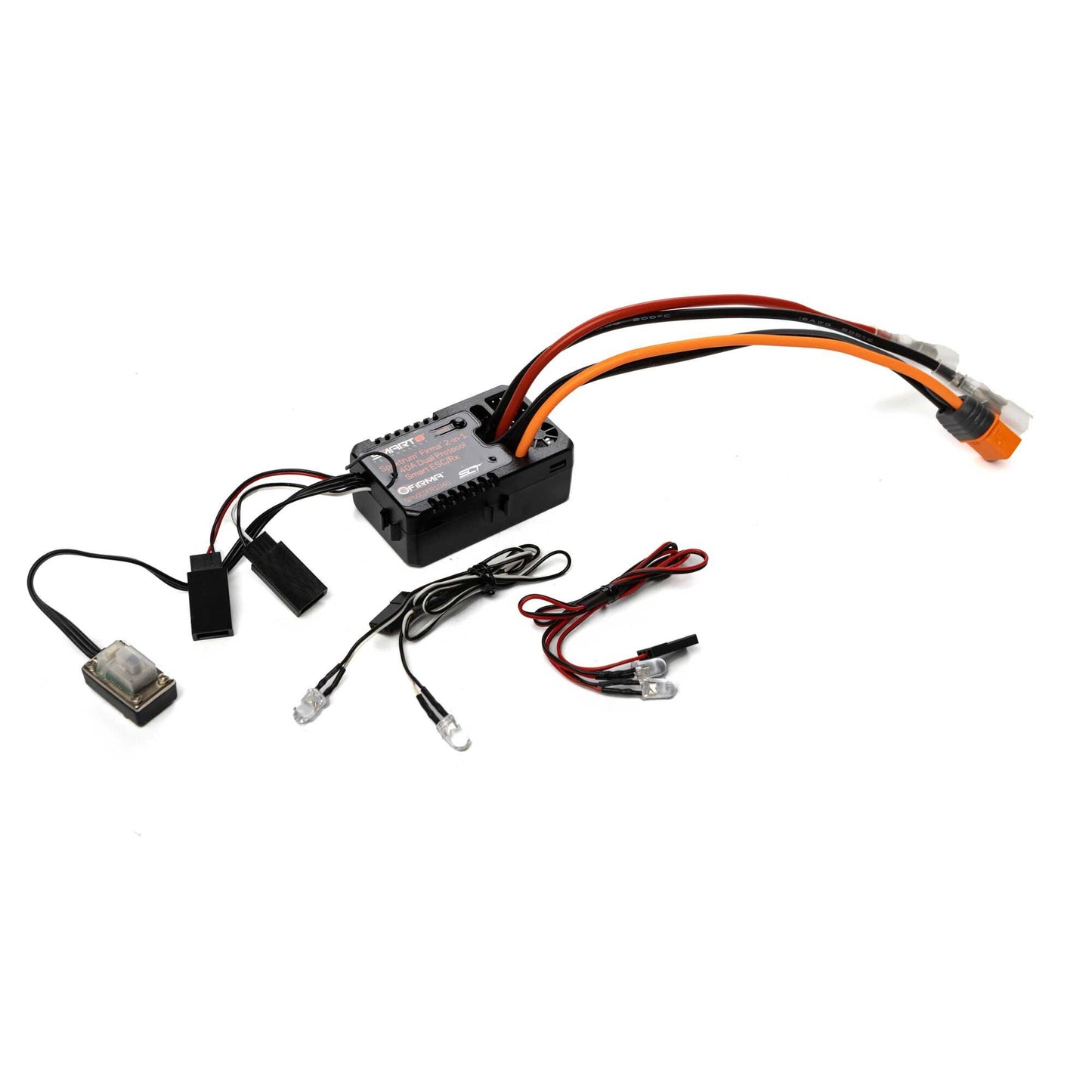 Firma 40A Smart Dual Protocol 2-in-1 ESC and Receiver (SPMXSER1040)