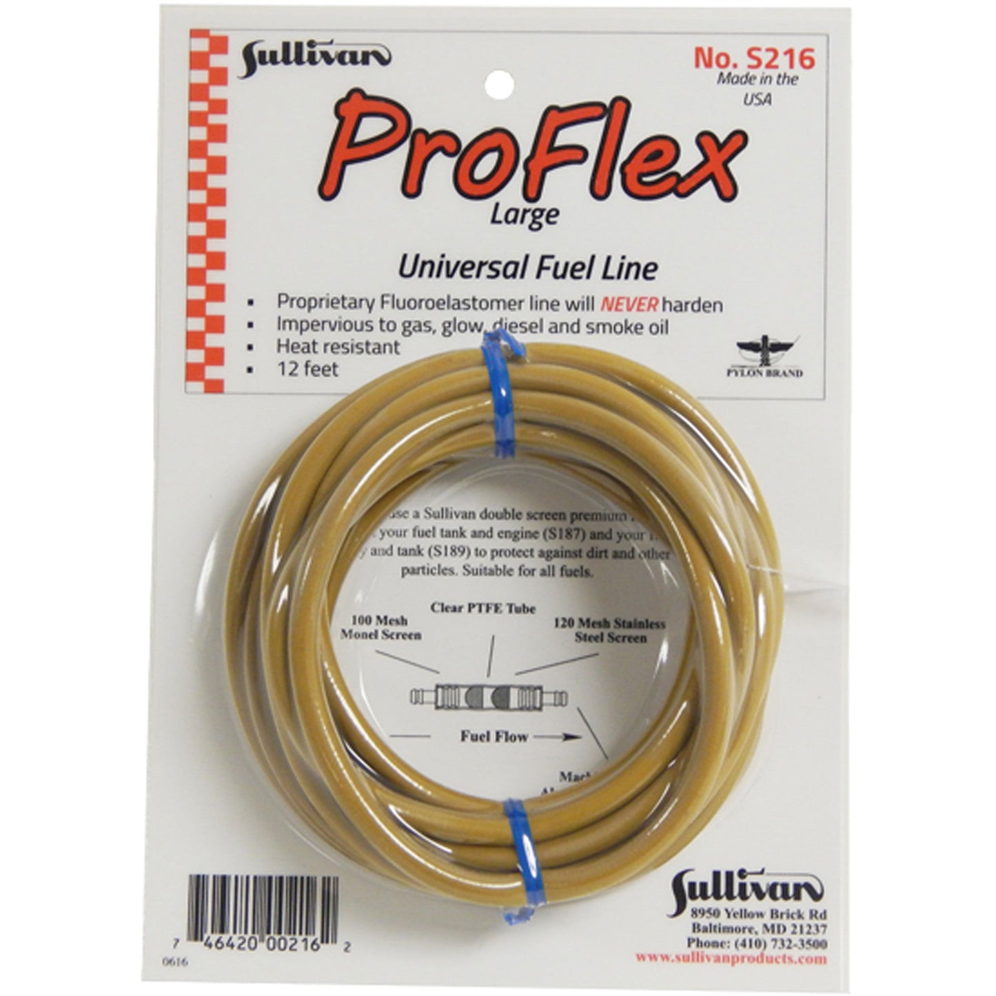 ProFlex Large Fuel Line 12 (SUL216)