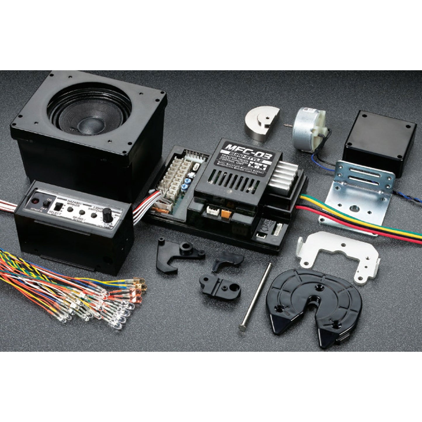 Multi Function Control Unit for 1/14 Scale R/C Tractor Trucks (TAM56523)