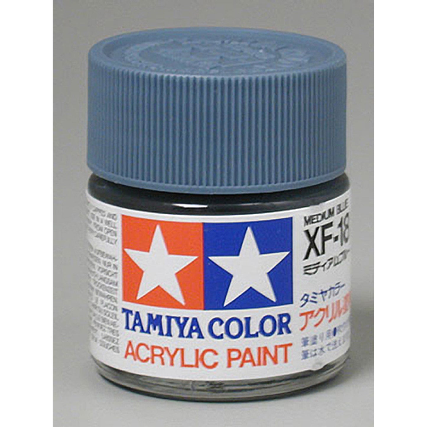 Acrylic XF18 Flat Medium Blue Paint (TAM81318)