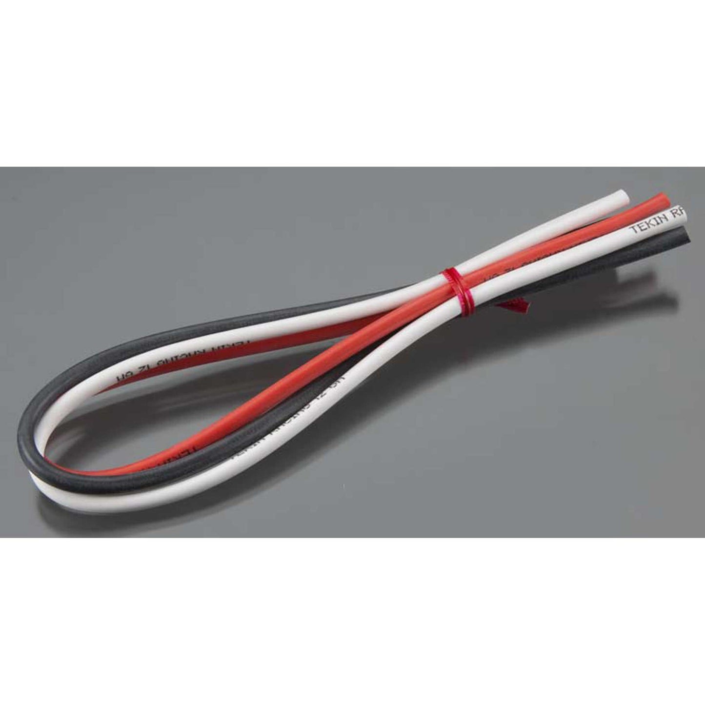 Silicon Power Wire 12" 12 AWG Red Black White (Set of 3) (TEKTT3011)