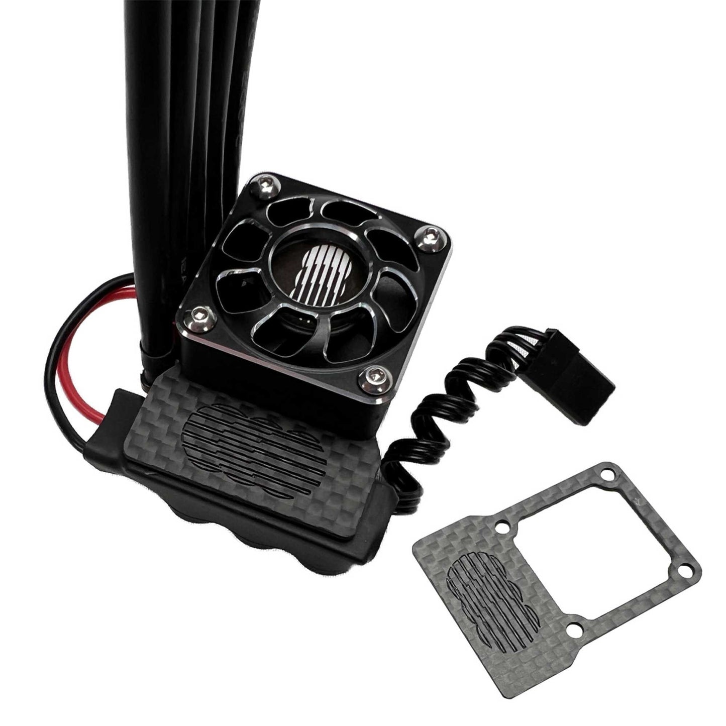 MX ESC Series Carbon Fiber Capacitor and Switch Mount (TEP0010)