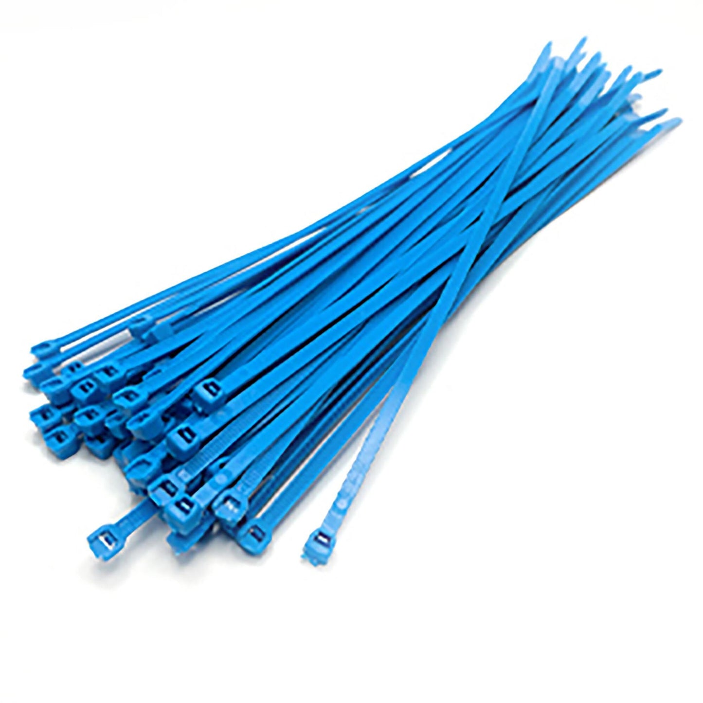 8" Blue Tie Wraps (Pack of 50) (TEP3003B)