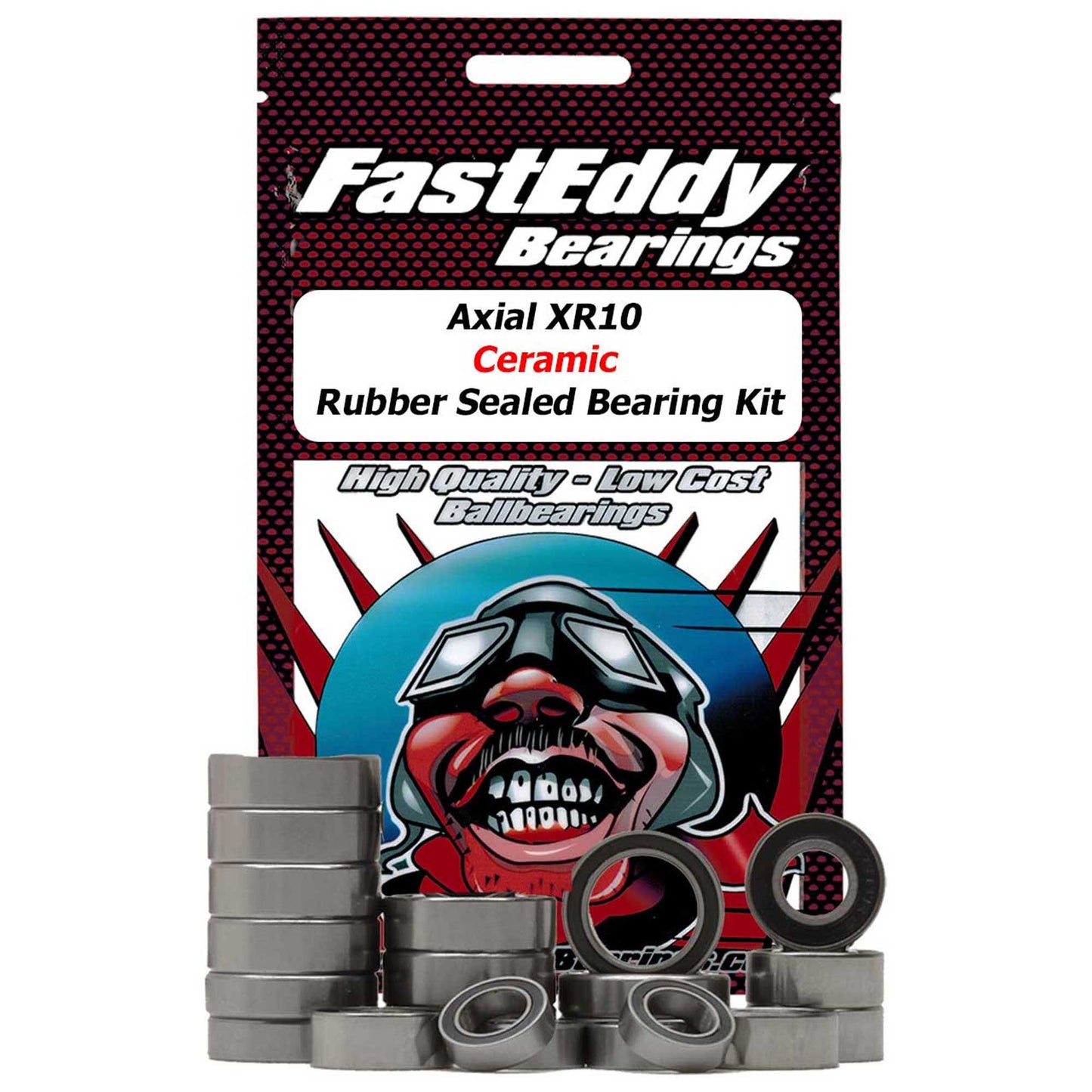 Axial XR10 Ceramic Rubber Sealed Bearing Kit (TFE4346)