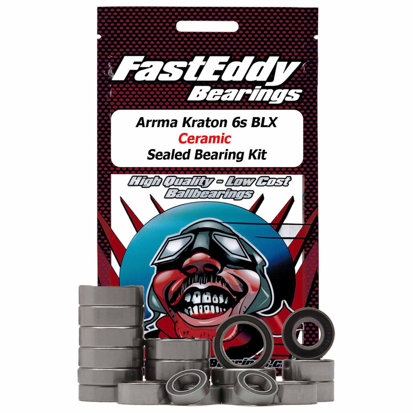Arrma Kraton 6S BLX Ceramic Sealed Bearing Kit (TFE4562)