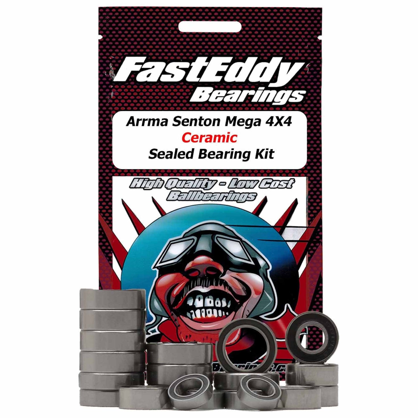 Arrma Senton Mega 4X4 Ceramic Sealed Bearing Kit (TFE4569)
