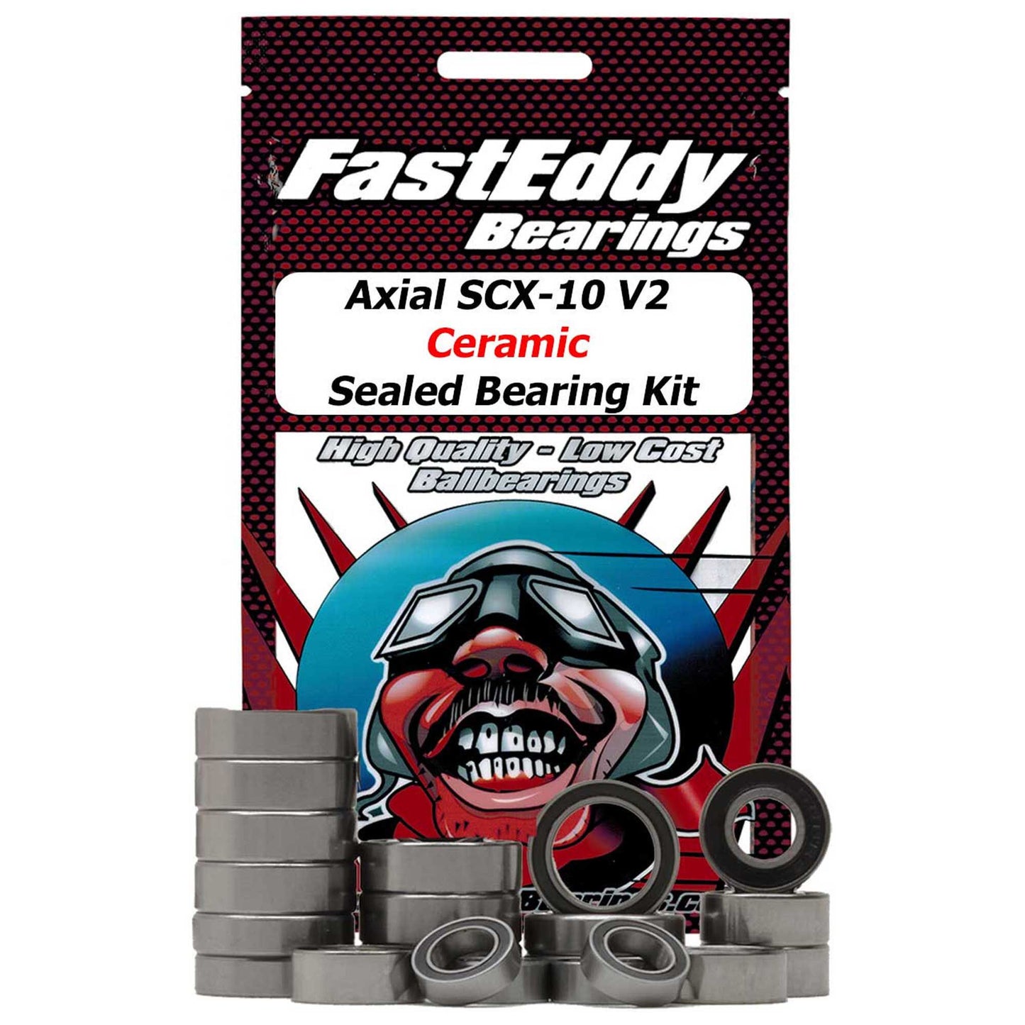 Axial SCX10 II (V2) Ceramic Sealed Bearing Kit (TFE4590)
