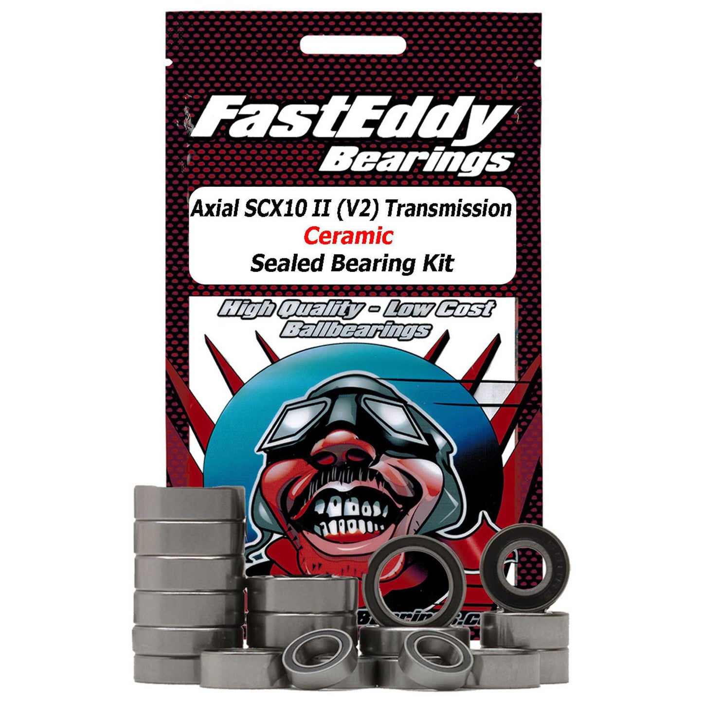 Axial SCX10 II V2 Transmission Ceramic Sealed Bearing Kit (TFE4591)