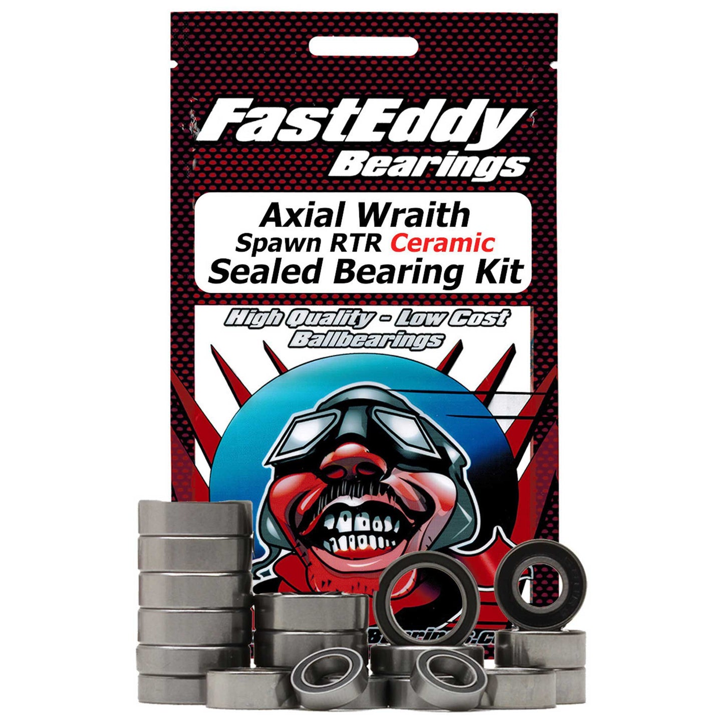 Axial Wraith Spawn RTR Ceramic Sealed Bearing Kit (TFE6360)