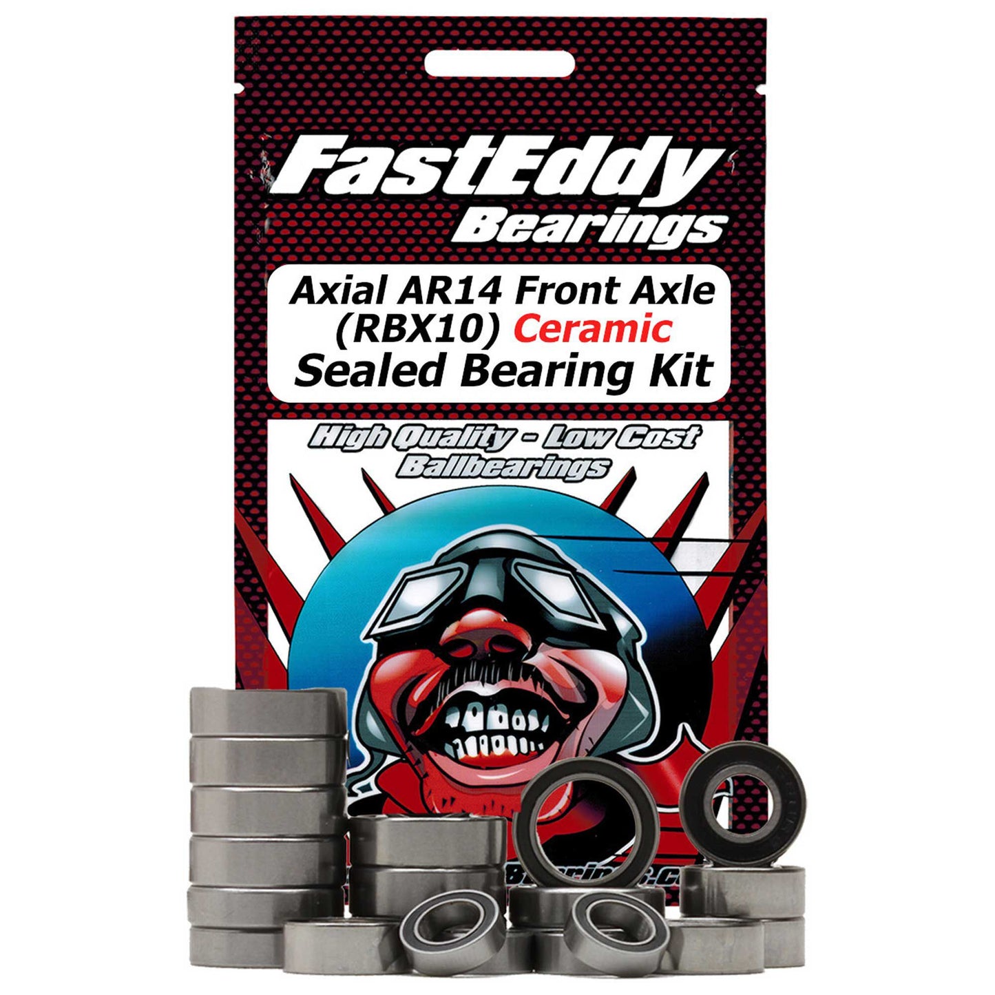 Axial AR14 Front Axle RBX10 Ceramic Bearing Kit (TFE6696)